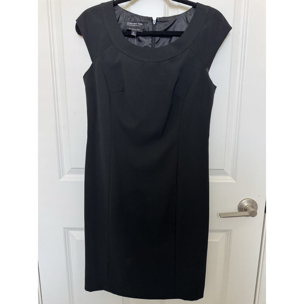 NWT Jones New York Collection "The Brooke Dress” Cap Sleeve Sheath Dress 8P